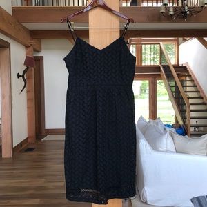 LOFT Black Sleeveless Dress